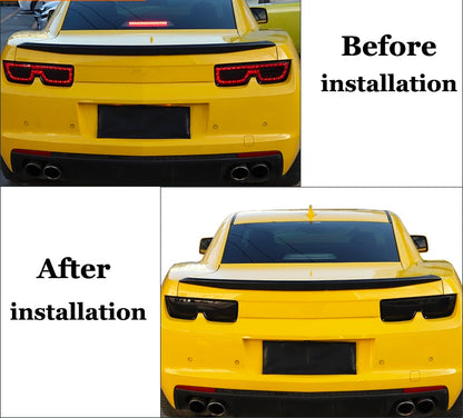 Smoked Tail Light Covers | 2010 - 2013 Chevy Camaro