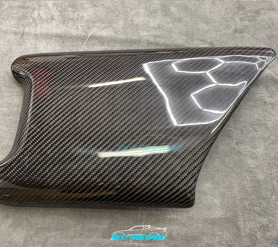 C8 Corvette Carbon Fiber Center Console Lid Cover | Next-Gen Carbon
