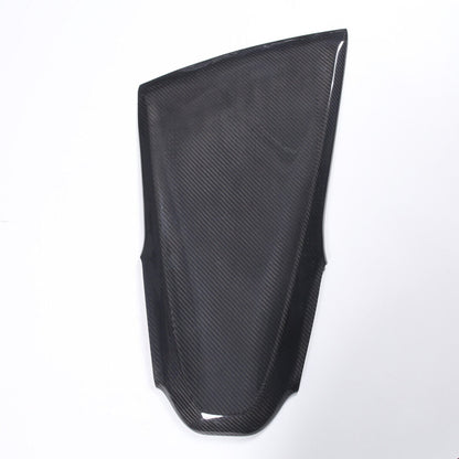 C8 Corvette Carbon Fiber Upper Dash Pad Cover | Black / Red