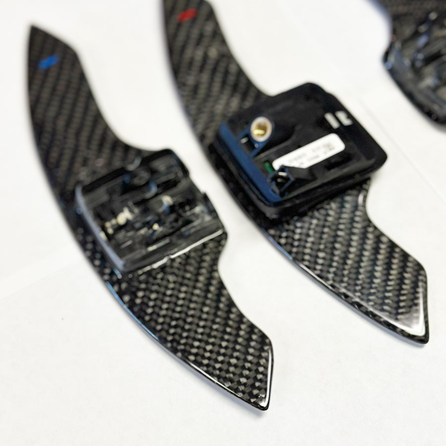 2016-24 Camaro / 2014-19 C7 Corvette Carbon Fiber Extended Paddle Shifter Replacements