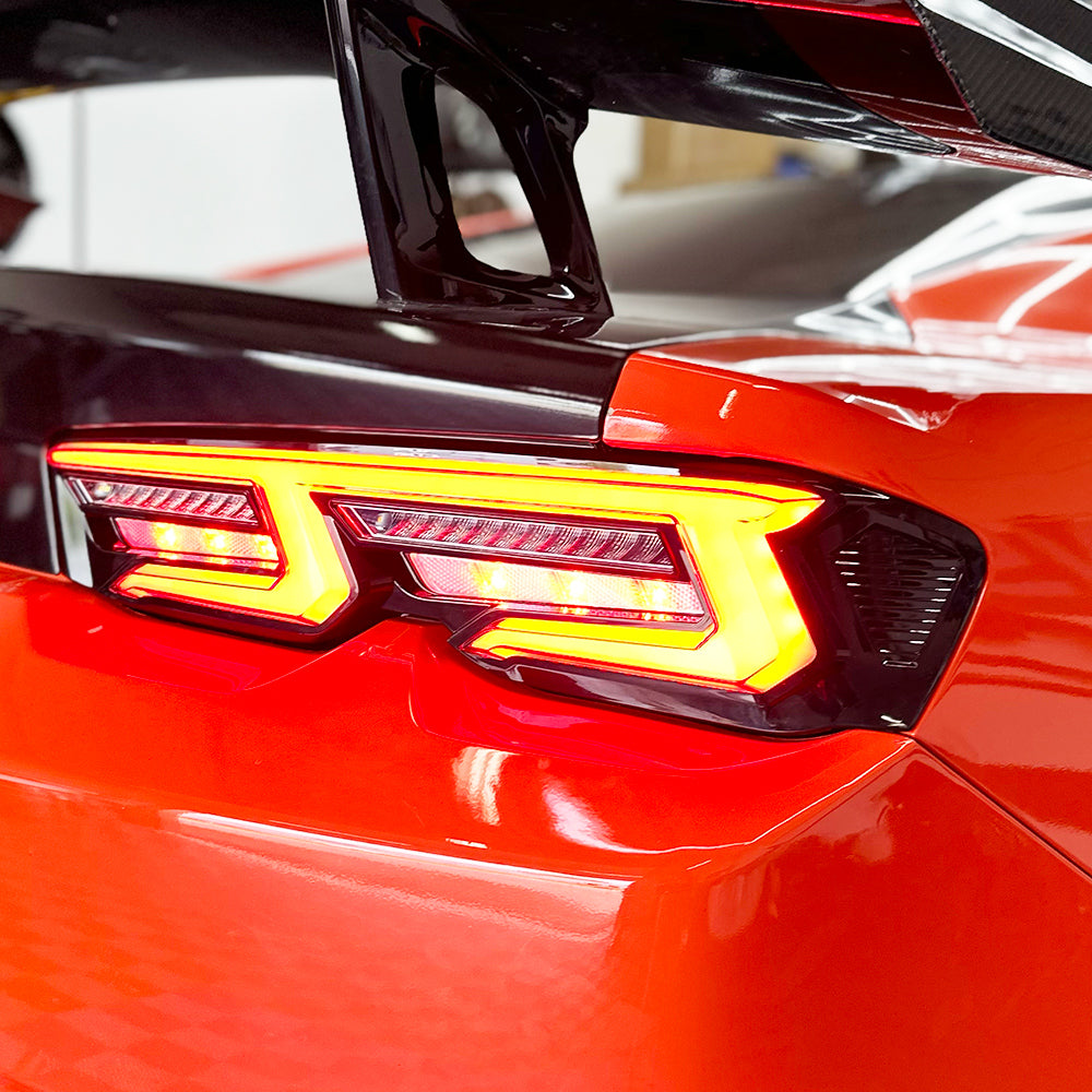 2019 - 24 Camaro Next-Gen Smoked RGB Flow Sequential LED Tail Lamps