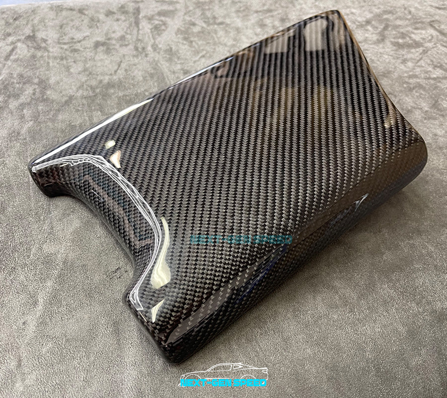 C8 Corvette Carbon Fiber Center Console Lid Replacement | Next-Gen Carbon
