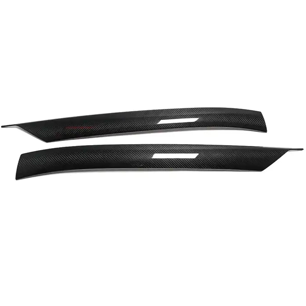 C8 Corvette Carbon Fiber Exterior Windshield Pillar Covers