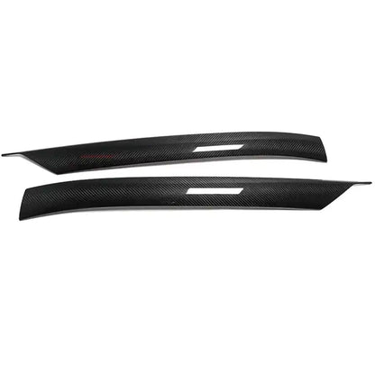 C8 Corvette Carbon Fiber Exterior Windshield Pillar Covers