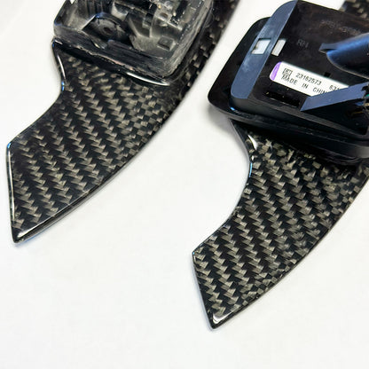 2016-24 Camaro / 2014-19 C7 Corvette Carbon Fiber Extended Paddle Shifter Replacements