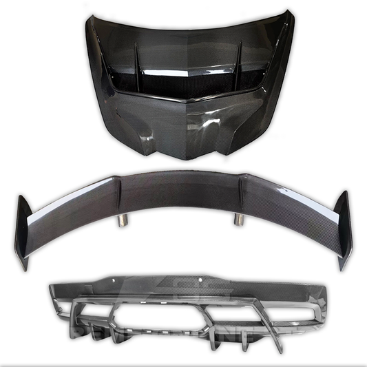 C8 Corvette ZR1 Style Carbon Fiber Aero Body Kit | Z06/E-Ray