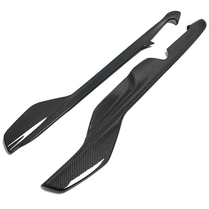 C8 Corvette Carbon Fiber Side Console Interior Trim Replacements | Next-Gen Carbon