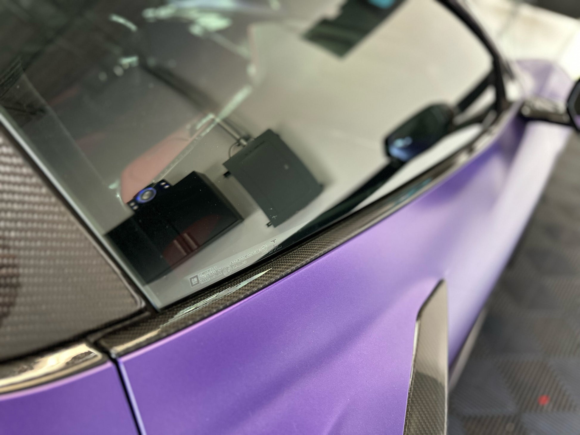 C8 Corvette Carbon Fiber Exterior Lower Window Trim Covers (Coupe/Convertible) | Next-Gen Carbon