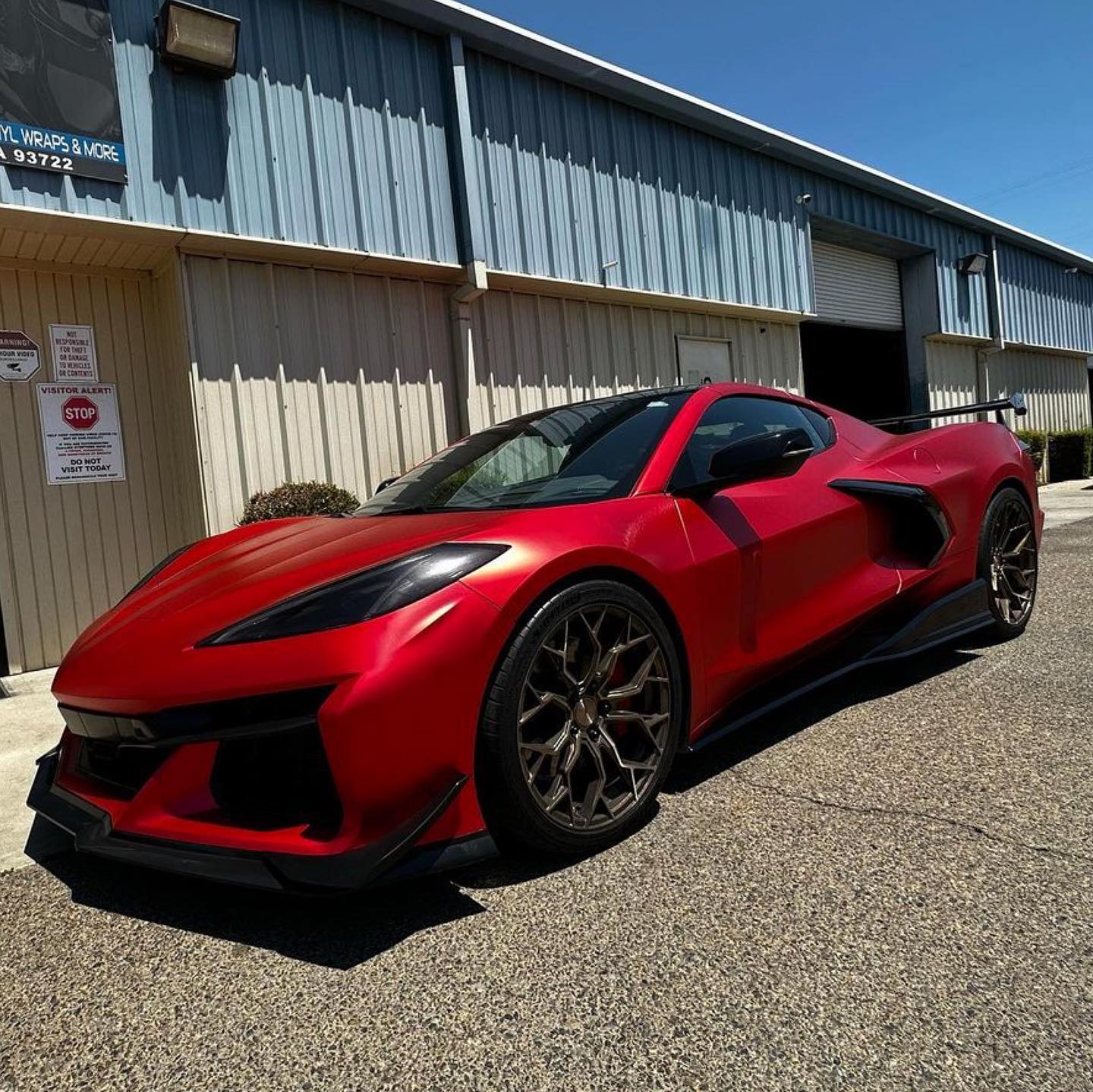 C8 Corvette Stingray to Z06 Style Front Bumper Conversion Kit