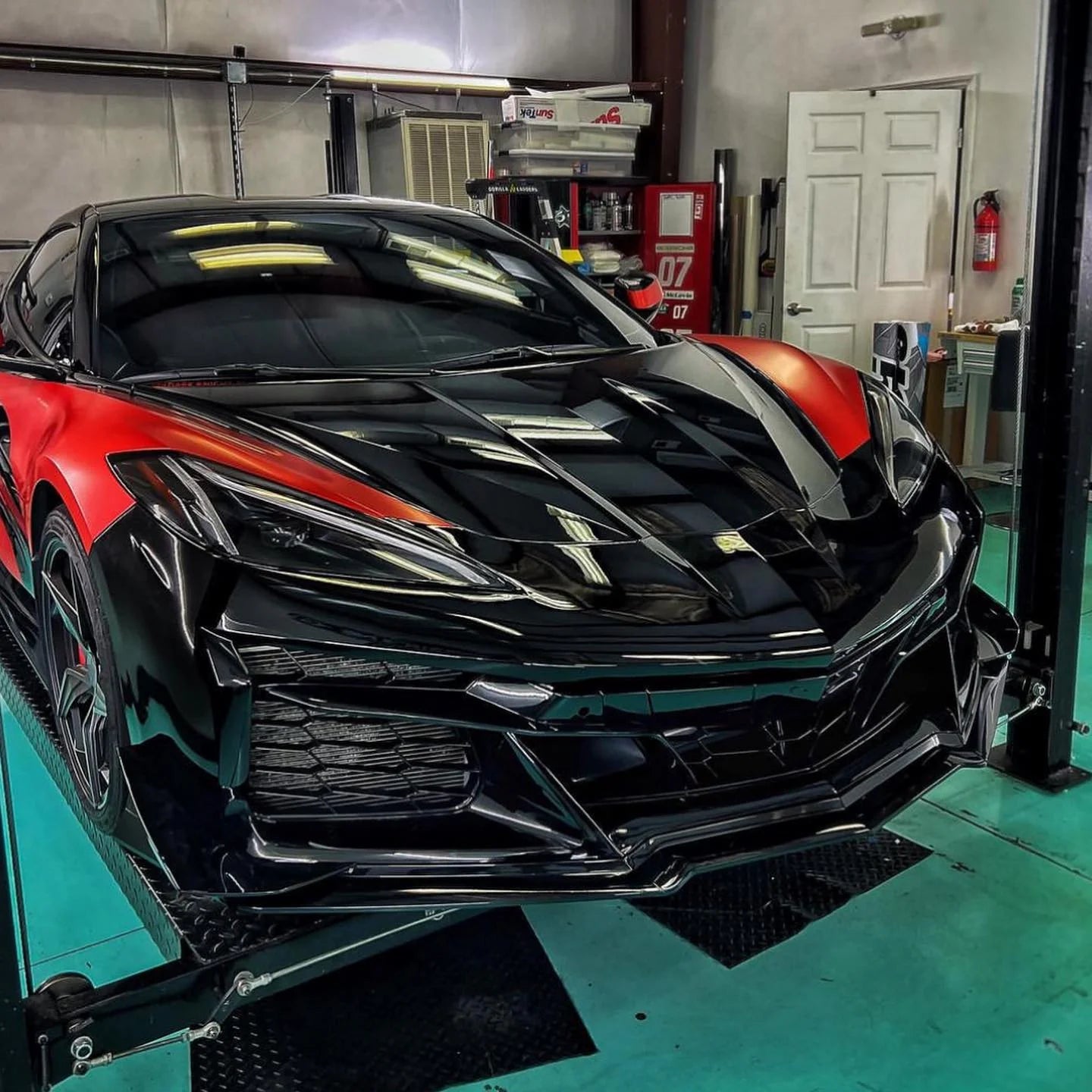 C8 Corvette Stingray to Z06 Style Front Bumper Conversion Kit