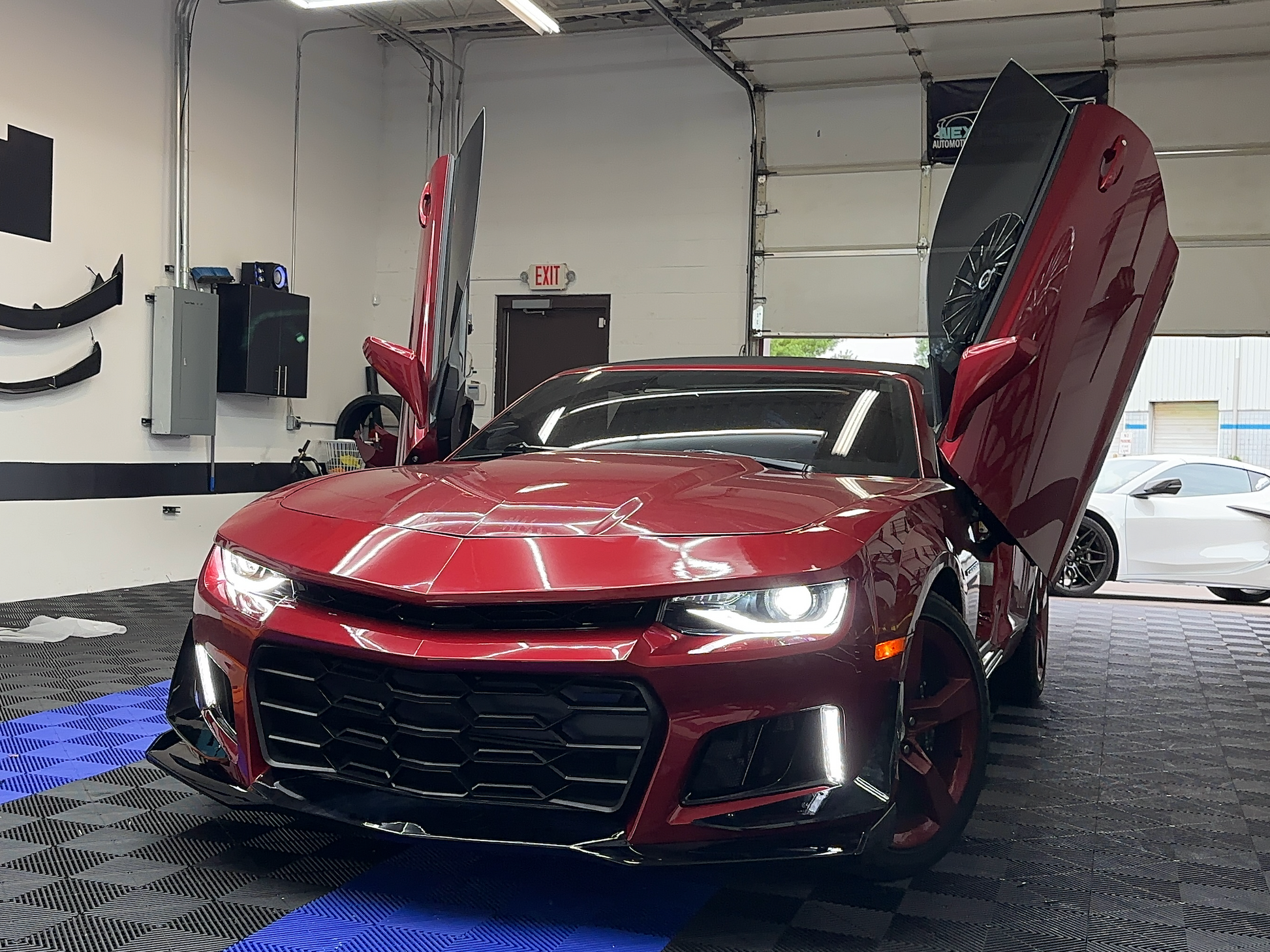 2014 - 24 Camaro Ikon ZL1 1LE Bumper Canards w/ DRL Option image 2