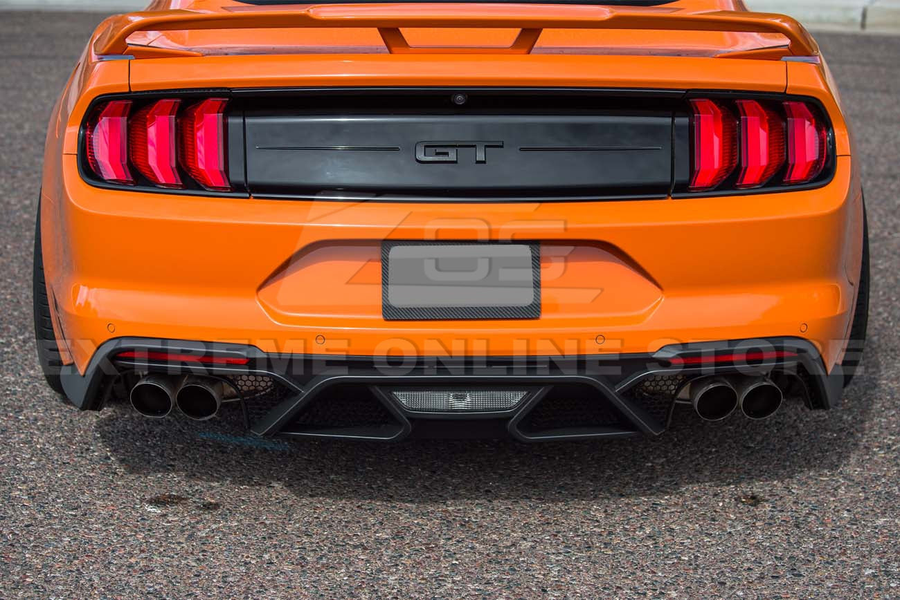2018 - 23 Mustang GT500 Quad Tip Rear Bumper Diffuser