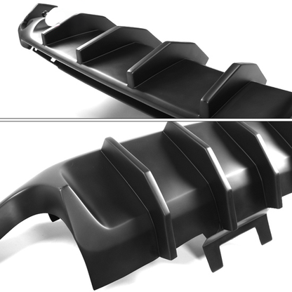 2013 - 14 Mustang Shelby V2 Style Rear Diffuser