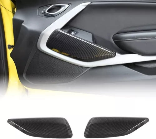 2016 - 24 Camaro ABS Door Knee Bolster Trim Kit | Carbon, Red, Blue, Yellow