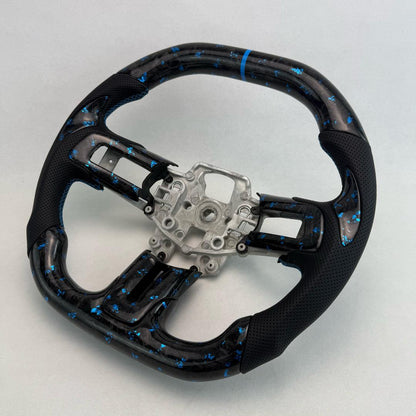 2015-24 Ford Mustang Carbon Fiber Custom Steering Wheel (Complete) | GT/Ecoboost/GT350/GT500 Mach 1
