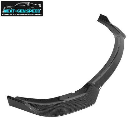 2020 - 23 Charger Widebody Carbon Fiber Front Bumper Lip 3PC