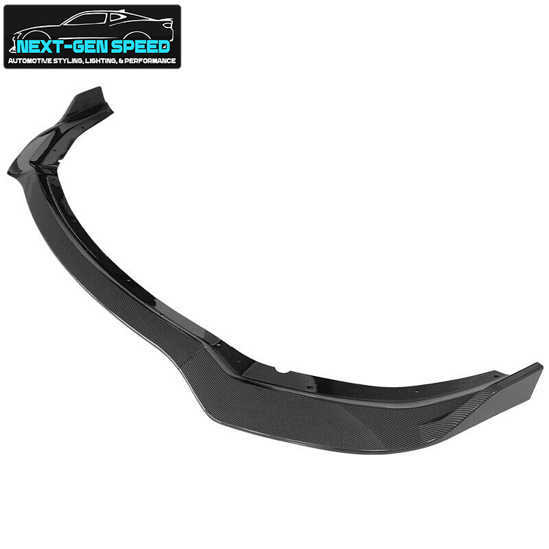 2020 - 23 Charger Widebody Carbon Fiber Front Bumper Lip 3PC