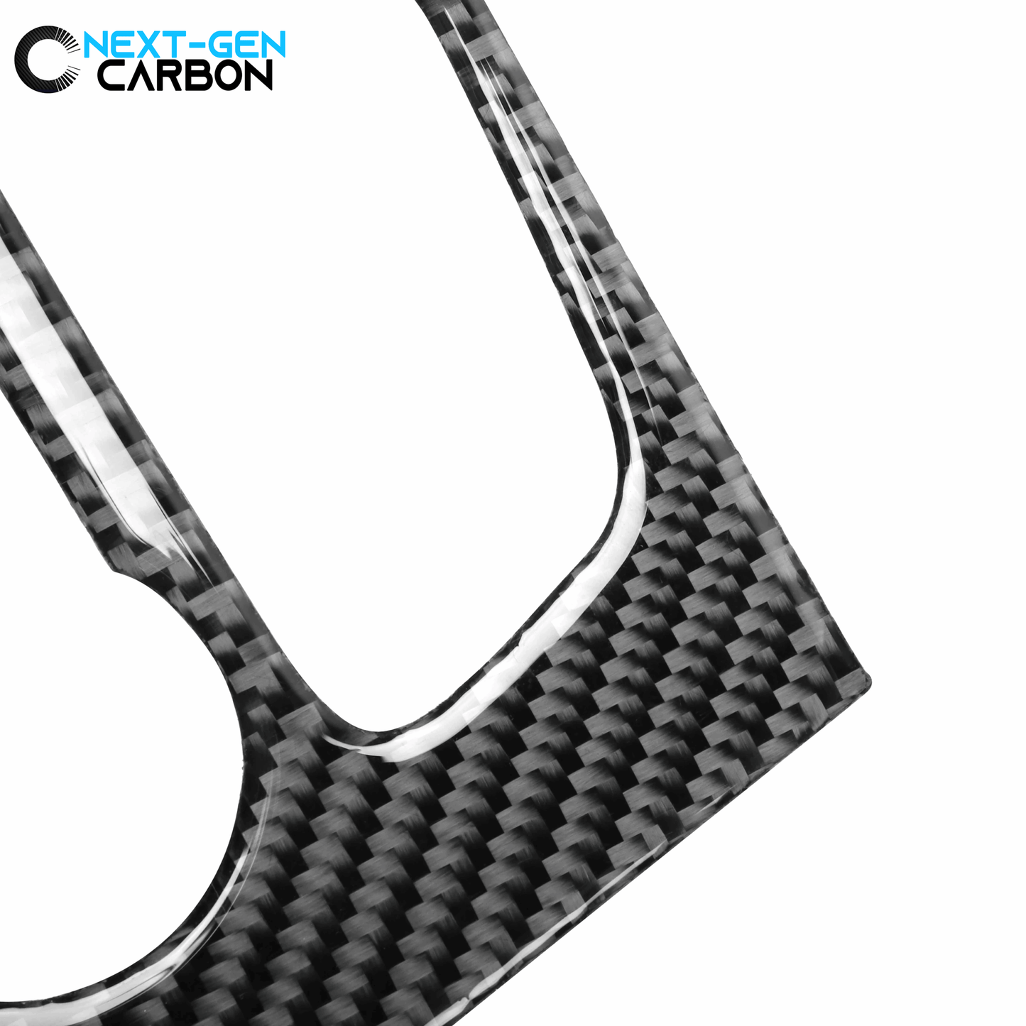 2015 - 24 Charger Carbon Fiber Climate Control Insert Overlay | Next-Gen Carbon