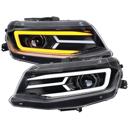 2016 - 18 Camaro LED Sequential Headlights | Spec-D Lighting