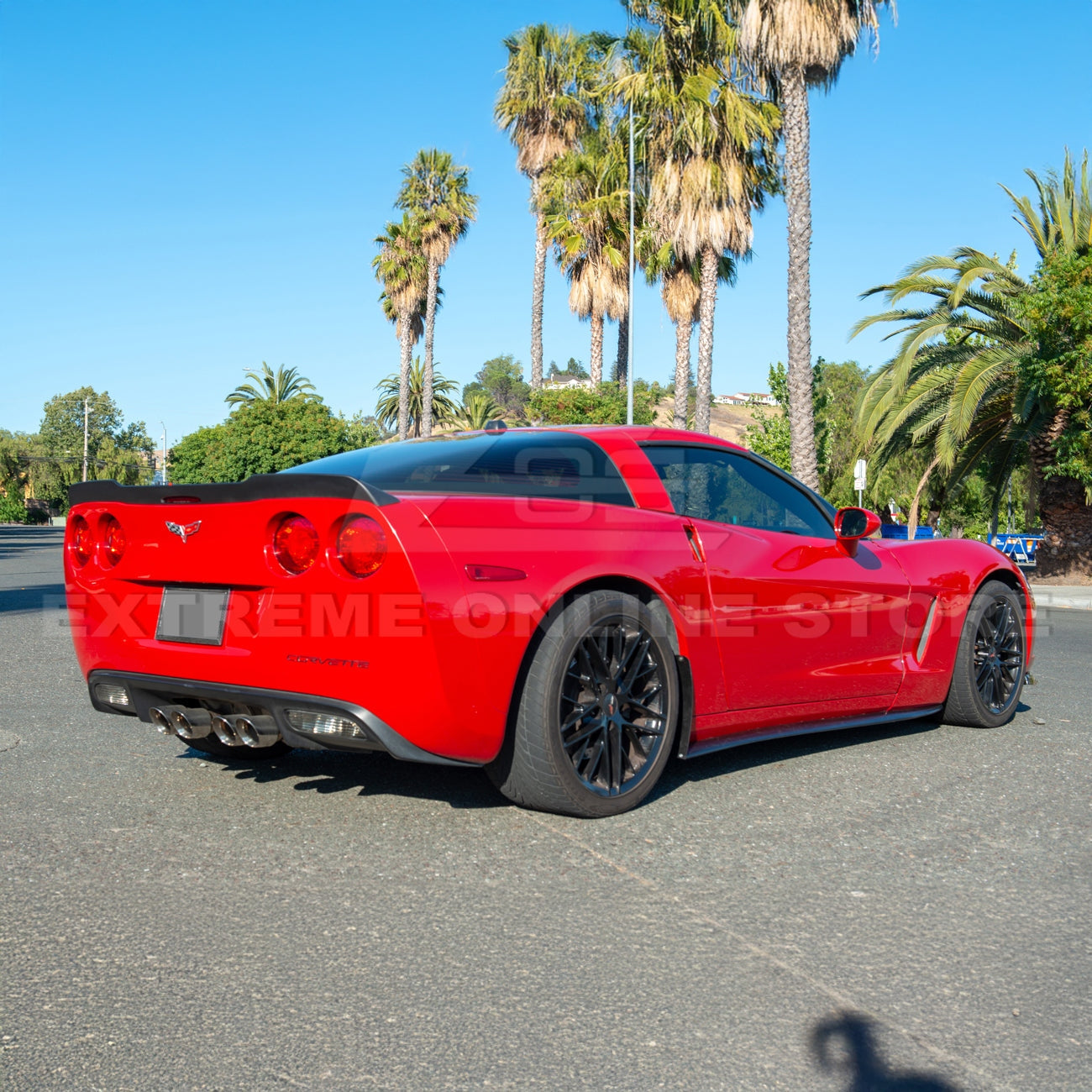 2005 - 13 C6 Corvette ZR1 Extended Rear Trunk Spoiler