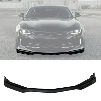 2016 - 18 Camaro Zl1 Style Front Splitter (Primer Black/Gloss Black/Carbon Fiber Print)