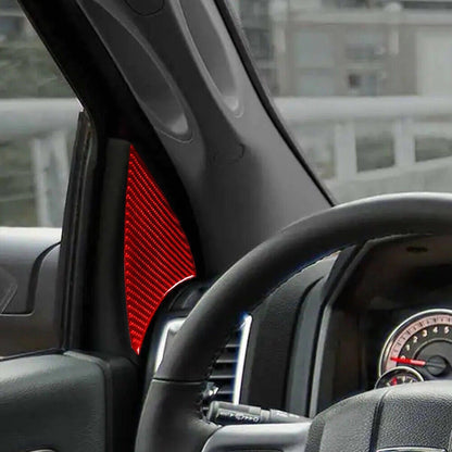 2016 - 18 Dodge Ram Carbon Fiber A-Pillar Trim Kit | Next-Gen Carbon