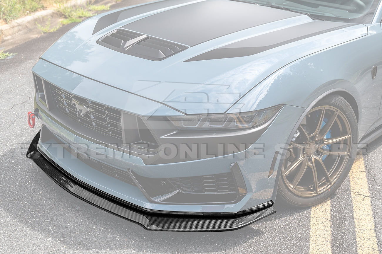 2024+ Mustang S650 Dark Horse Carbon Fiber Front Splitter