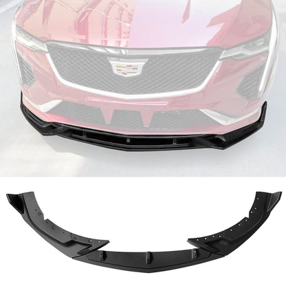 2020 - 22 Cadillac CT4 Front Bumper Splitter Lip | Matte / Gloss / Carbon Fiber