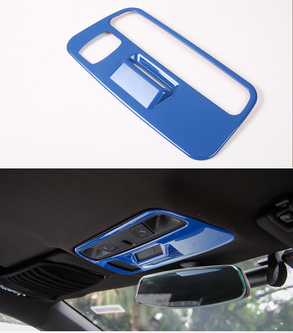 2016 - 18 Camaro Upper Roof Reading Light Panel Cover | Carbon Fiber / Colored image 3