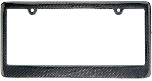 Vehicle Carbon Fiber License Plate Frame