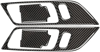 2015-24 Mustang Real Carbon Fiber Interior Door Handle Trim Cover