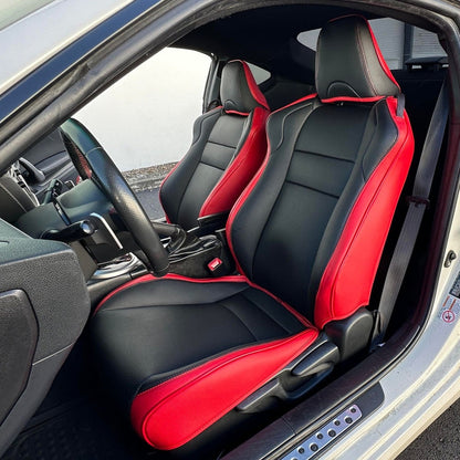 2012 - 21 Subaru BRZ Two-Tone Custom Leather Seat Covers