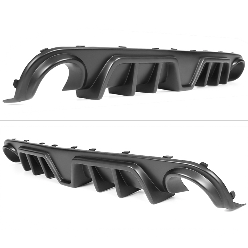 2012 - 14 Chrysler 300 SRT Matte Black Rear Diffuser