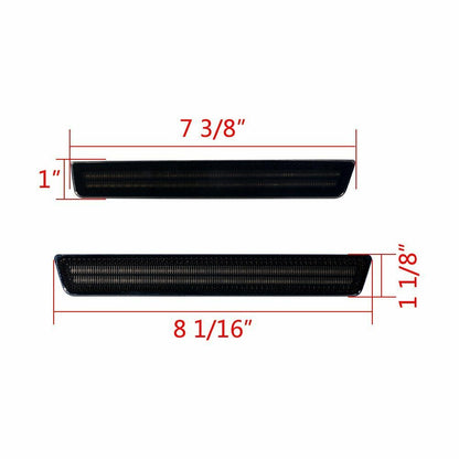 Smoked Dual LED Side Markers | 2015 - 2024 Dodge Challenger