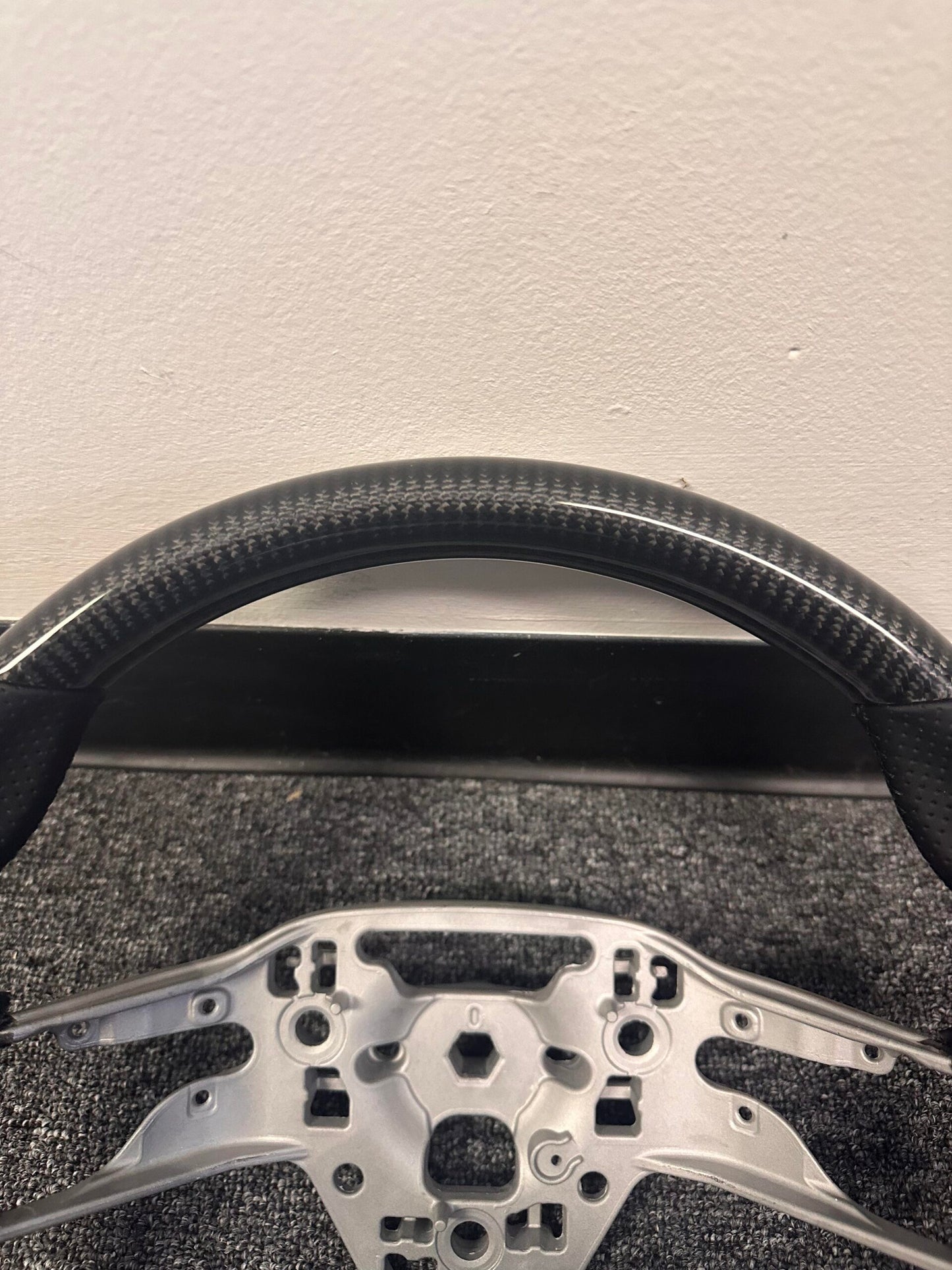 2023 - 24 Mustang S650 Carbon Fiber Steering Wheel (In Stock)
