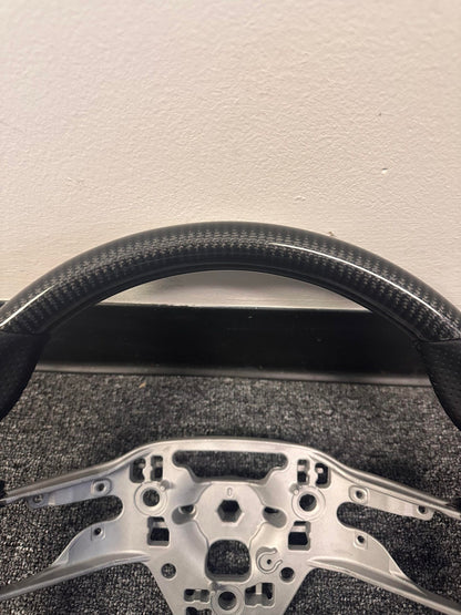 2023 - 24 Mustang S650 Carbon Fiber Steering Wheel (In Stock)
