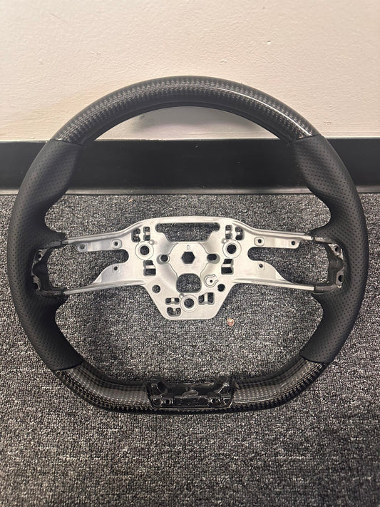 2023 - 24 Mustang S650 Carbon Fiber Steering Wheel (In Stock)