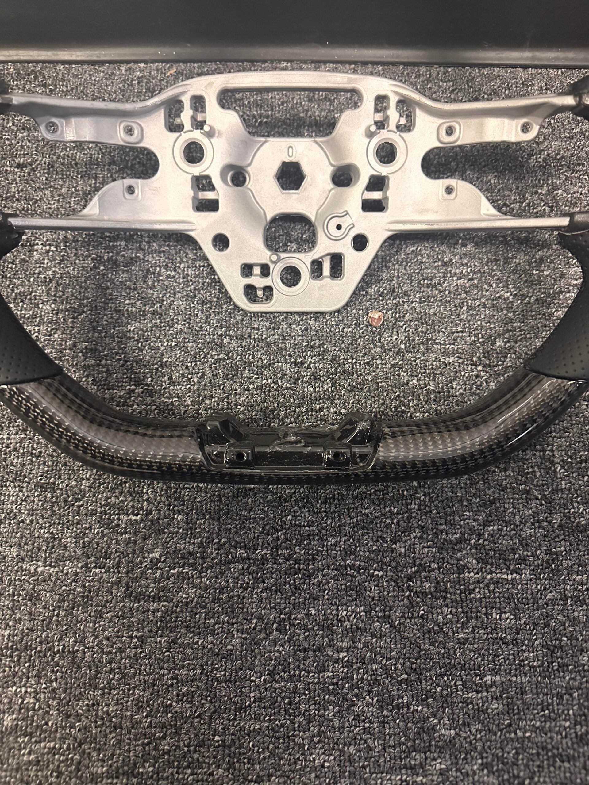 2023 - 24 Mustang S650 Carbon Fiber Steering Wheel (In Stock)