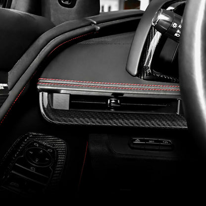 C8 Corvette Carbon Fiber Interior Dash Trim Kit 3PC - (Black / Red / Blue / Forged) | Stingray / Z06 / E-Ray