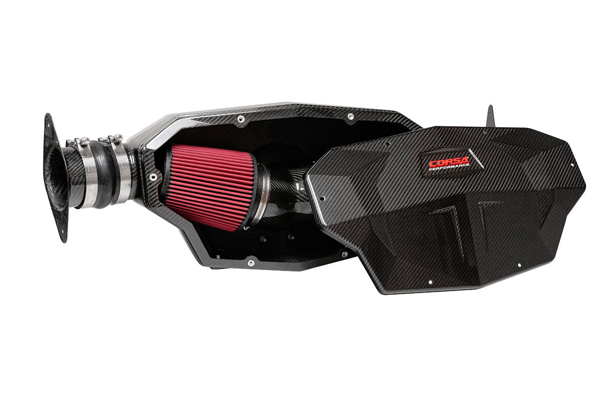 C8 Corvette Stingray Corsa Carbon Fiber Air Intake 6.2L | 44003D