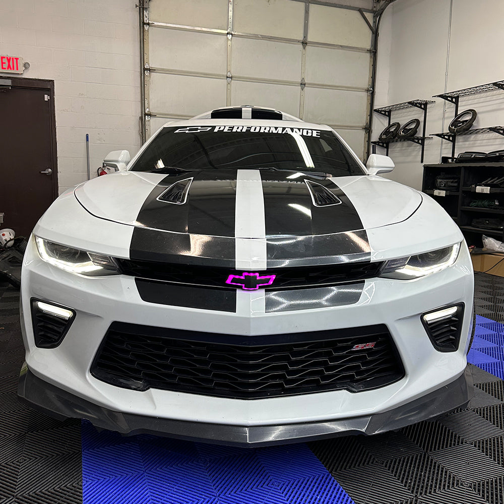 2016 - 24 Camaro Front RGB Flow Glowtie Emblem