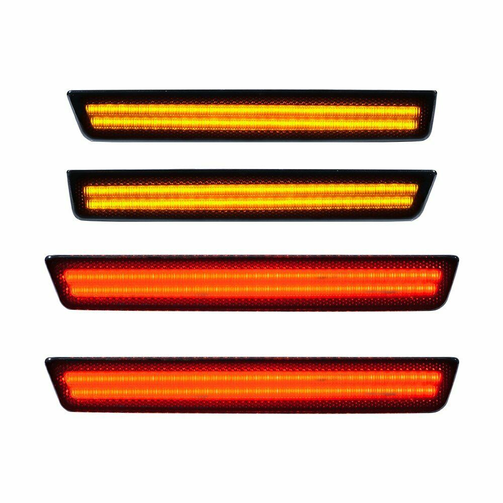 Smoked Dual LED Side Markers | 2015 - 2024 Dodge Challenger