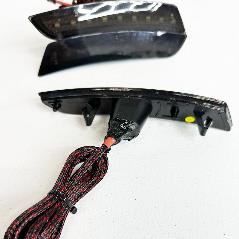 2016 - 24 Camaro Smoked LED RGB/Flow Side Marker Lights | Color Changing