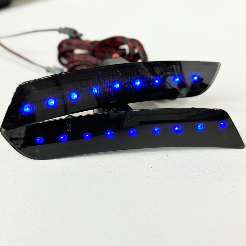 2016 - 24 Camaro Smoked LED RGB/Flow Side Marker Lights | Color Changing