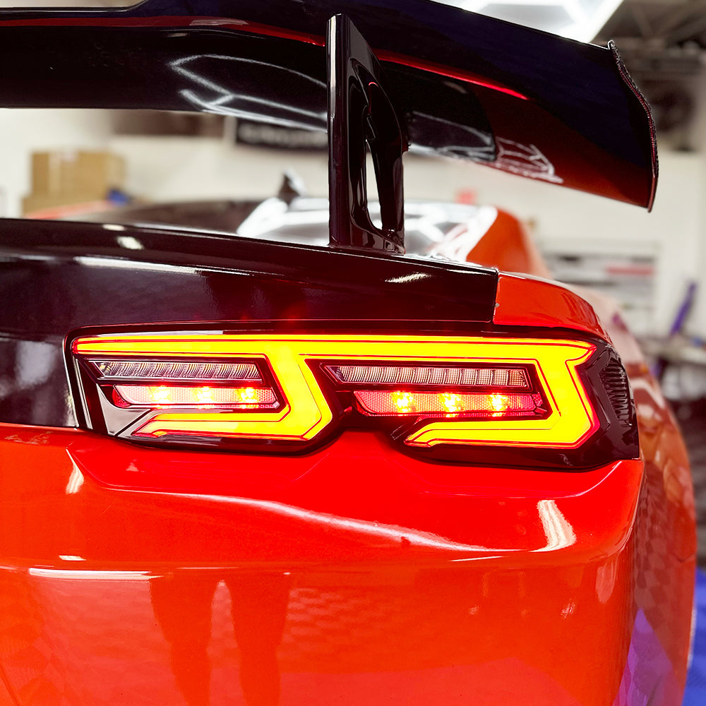 2019 - 24 Camaro Next-Gen Smoked RGB Flow Sequential LED Tail Lamps