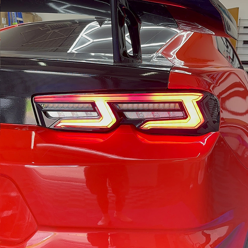 2019 - 24 Camaro Next-Gen Smoked RGB Flow Sequential LED Tail Lamps