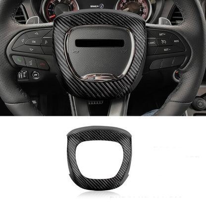 2015-24 Dodge Carbon Fiber Center Steering Wheel Surround Charger / Challenger / Durango Carbon Fiber  | Next-Gen Carbon