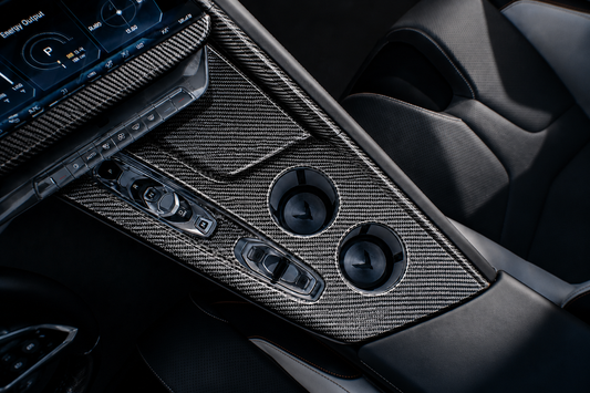 2026+ C8 Corvette Carbon Fiber Center Console Full Replacement image 0