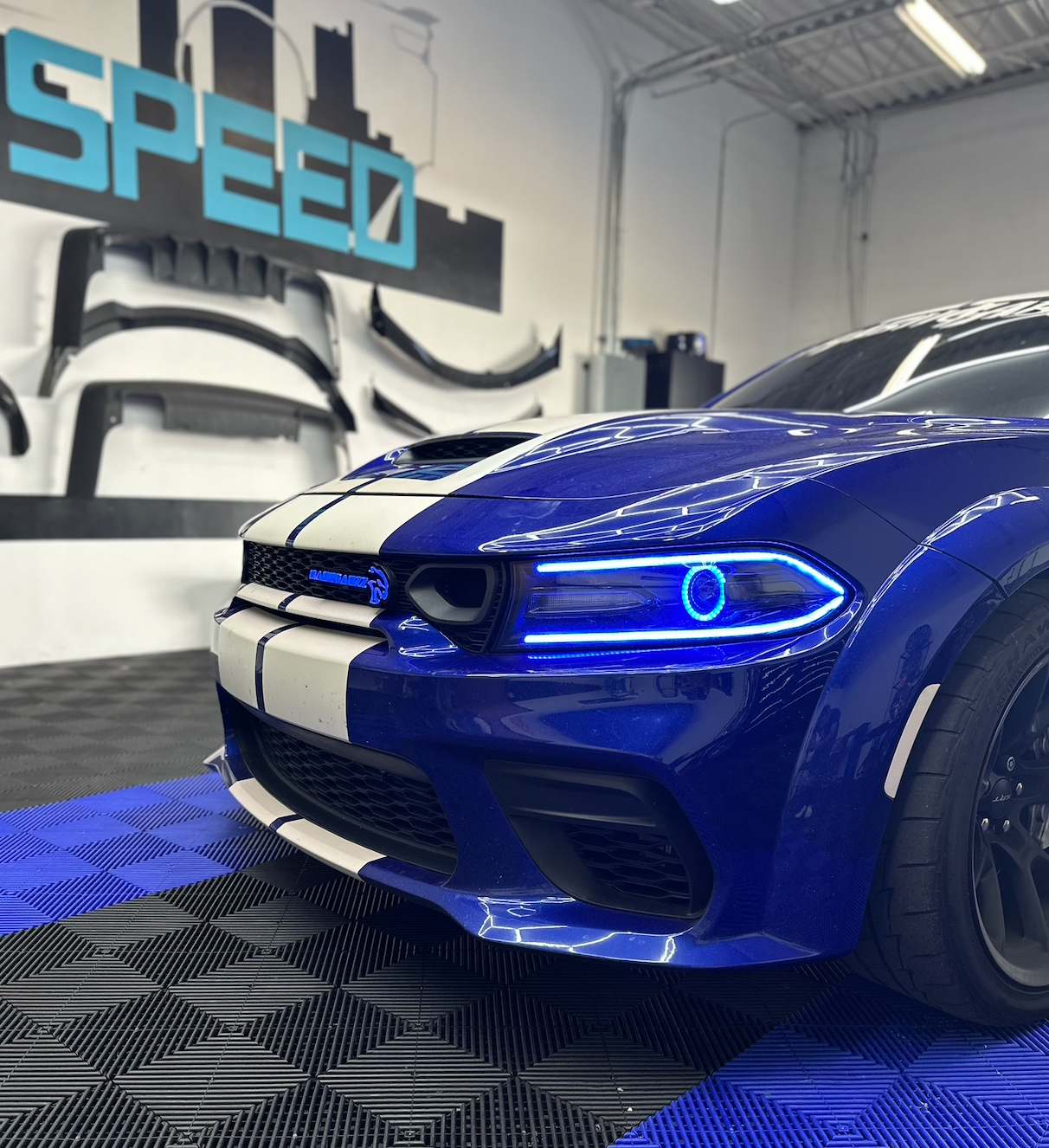 2015 - 24 Dodge Charger Pre-Built RGB Color Changing Headlights | Next-Gen Flow image 3