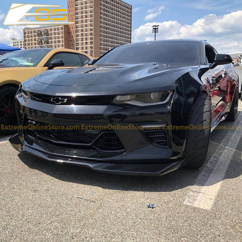 2016 - 24 Camaro ZL1 Style Front Splitter Lip | LT / RS / SS / LT1